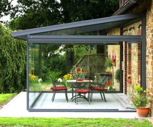 Bostancı Fermuarlı Şeffaf Kış Bahçesi