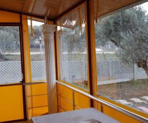 Kurtköy Fermuarlı Şeffaf Kış Bahçesi